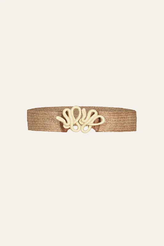 Rhythmic Ripple Belt in Pink