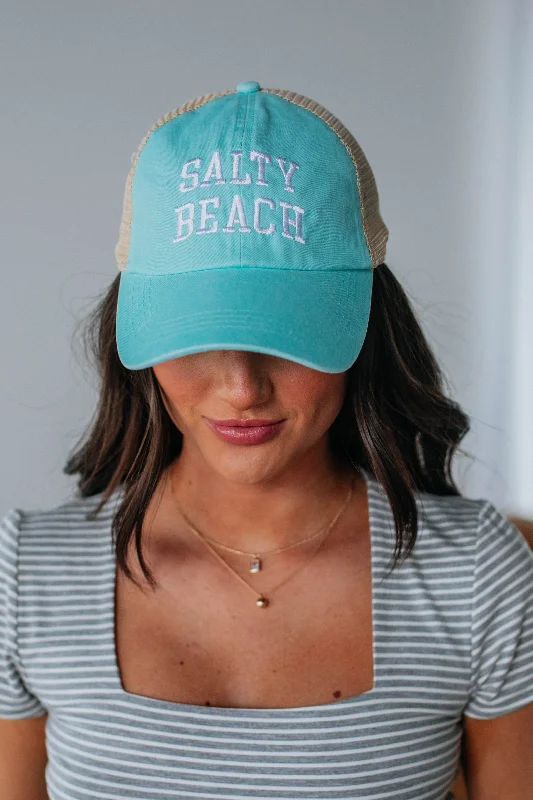 Salty Beach Baseball Cap - Mint