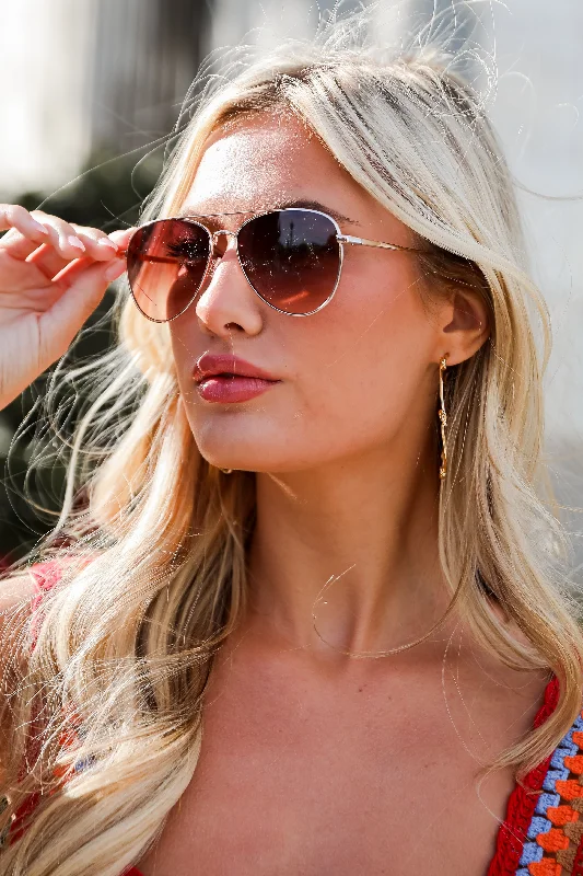 Sunbeam Beauty Aviator Sunglasses