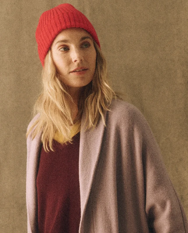 The Cashmere Hat. -- Bright Red