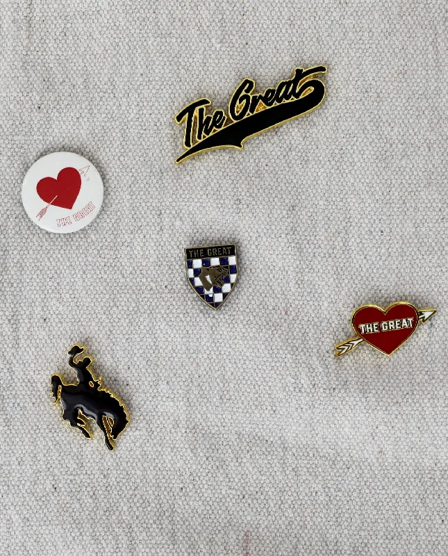 The Great Five Pack Enamel Pins. -- Multi Pack