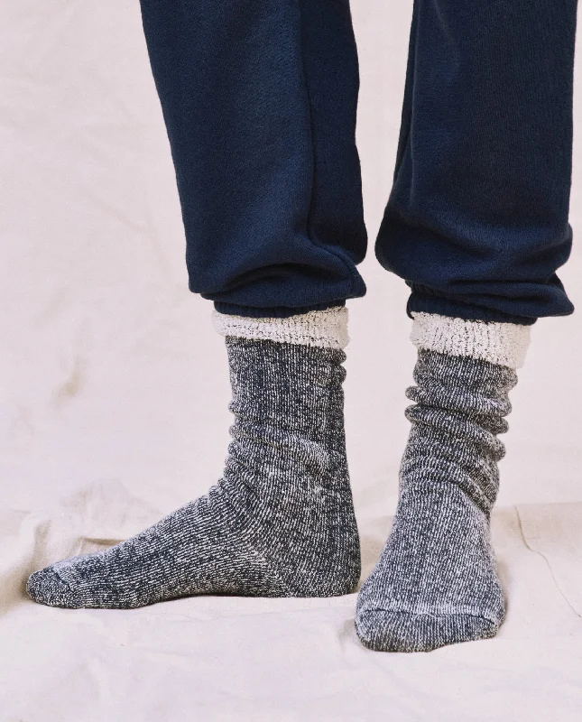 The Sweatshirt Sock. -- Navy