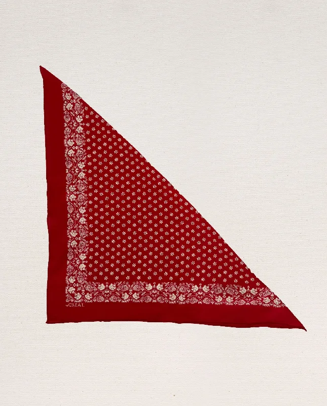 The Bandana. -- Small -- Bright Red