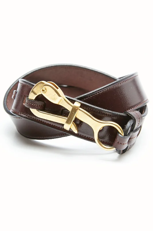 Tory Leather 1 1/2"" Pelican Belt - Havana