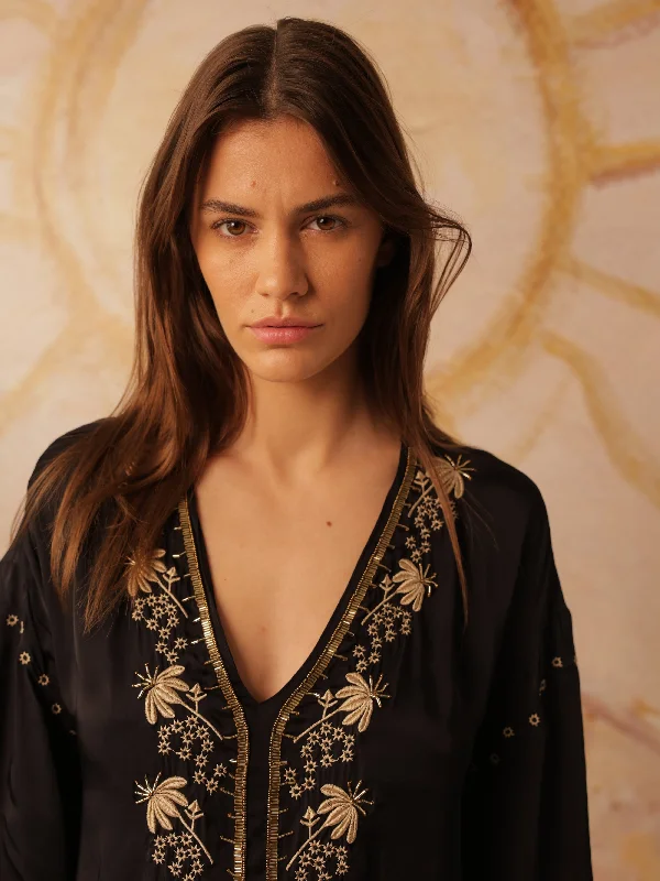 Bohemian Embroidered Shirt