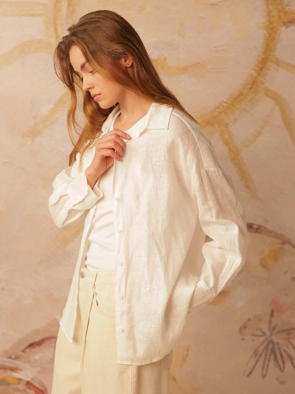 Buttoned Linen Shirt