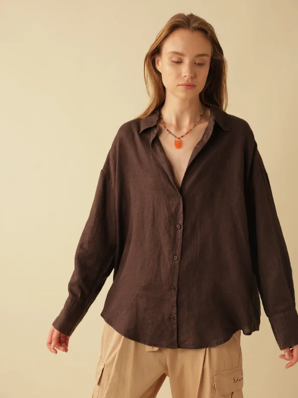 Buttoned Linen Shirt