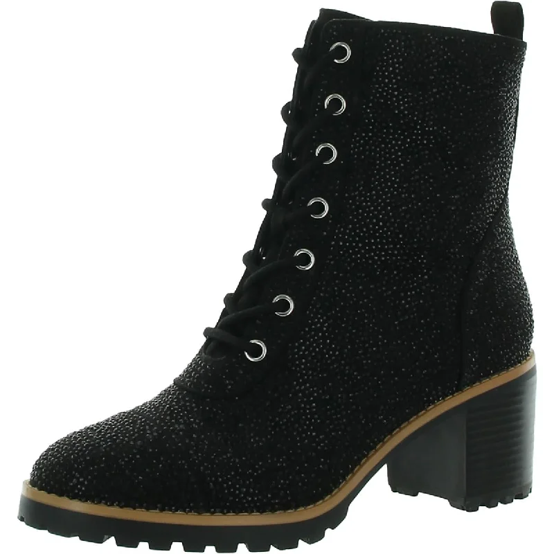 Womens Dressy Zipper Combat & Lace-up Boots