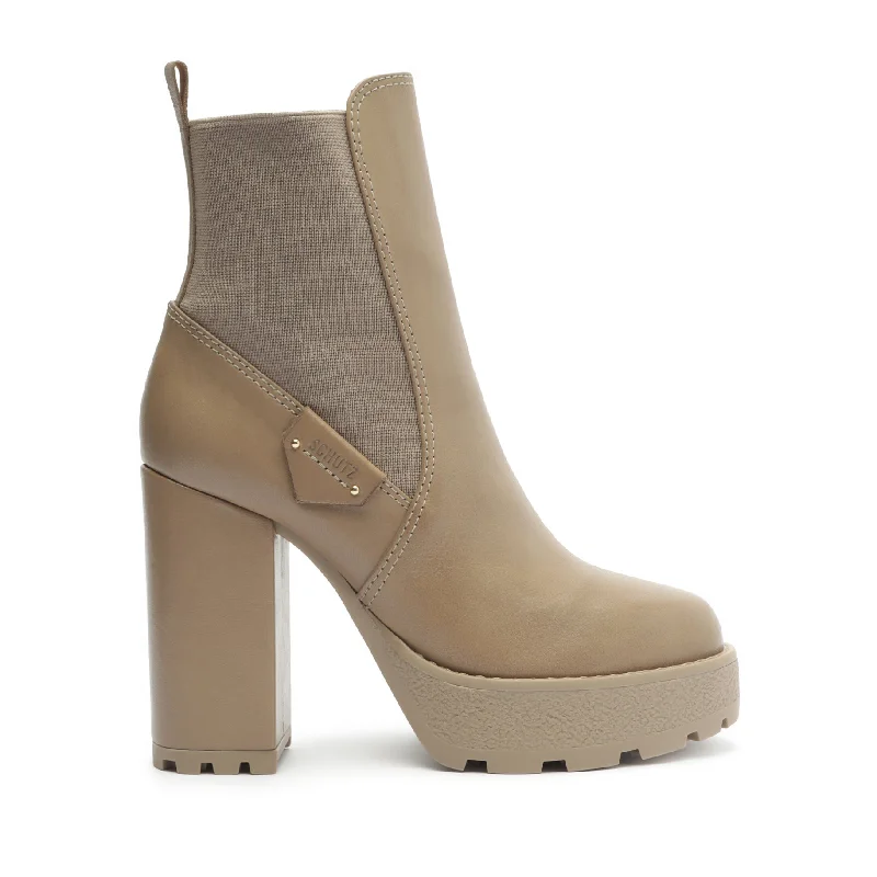 Billie Platform Leather Bootie