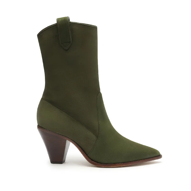 Mackie Nubuck Leather Bootie