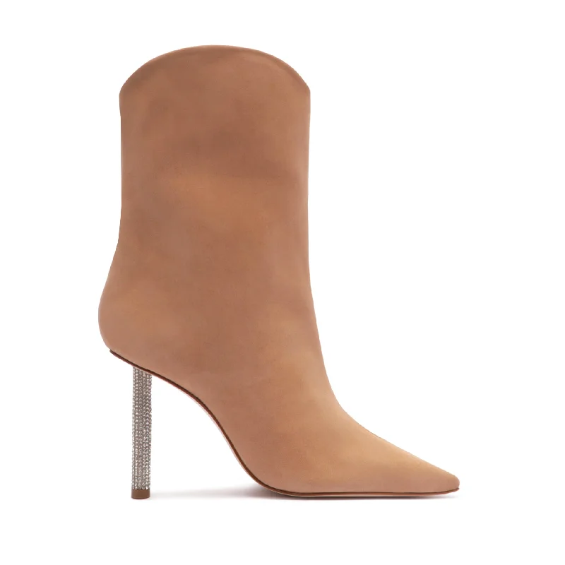 Marjorie Nubuck Bootie