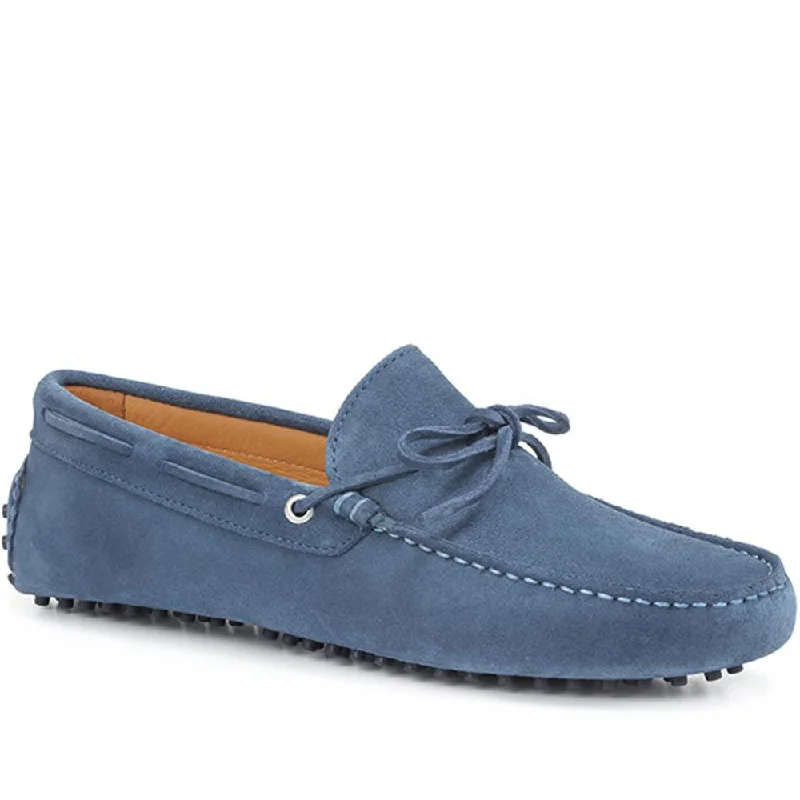 Patrick Suede Leather Driver Moccasin - PATRICK / 318 122