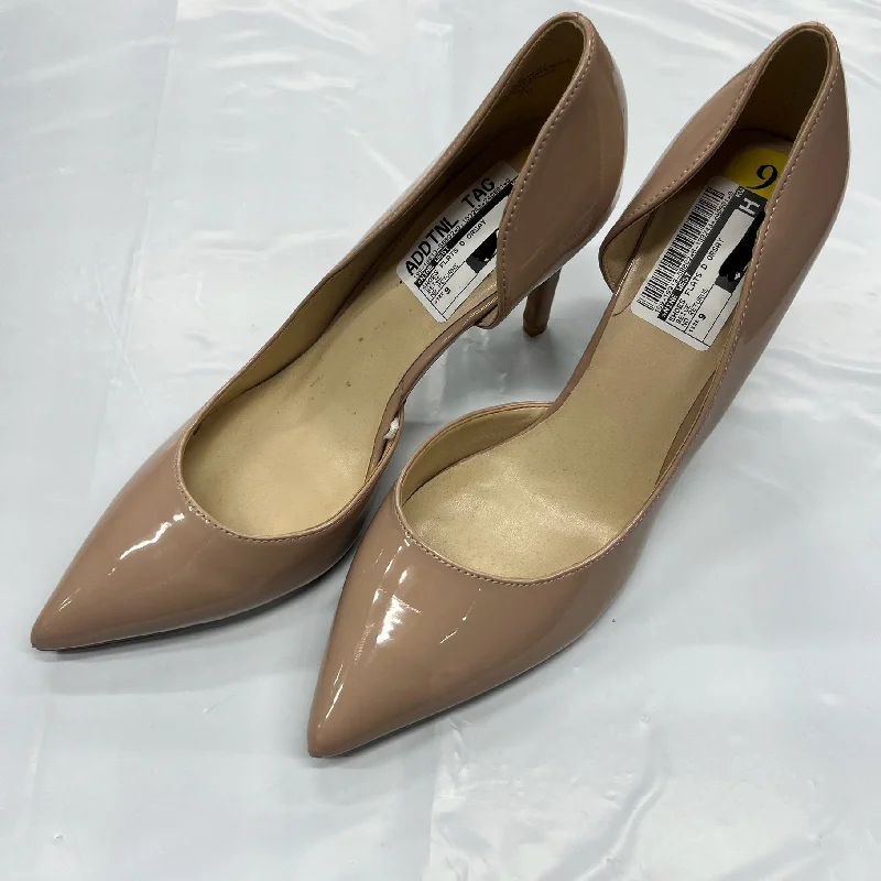 Beige Shoes Flats D Orsay Nine West, Size 9