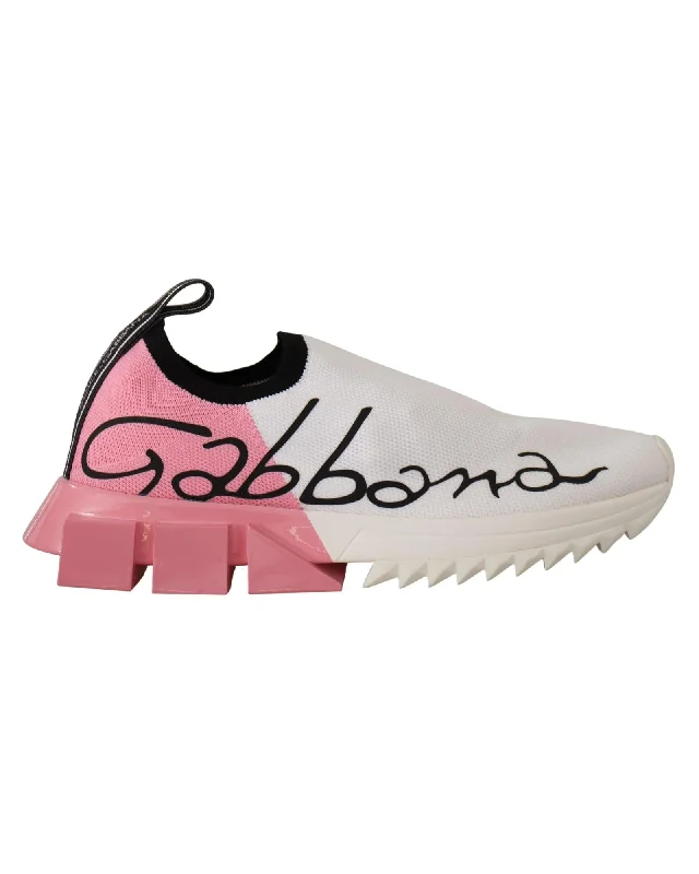 Dolce & Gabbana Gorgeous Logo Slip-On Sneakers