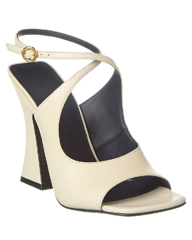 Lanvin Smile Leather Sandal