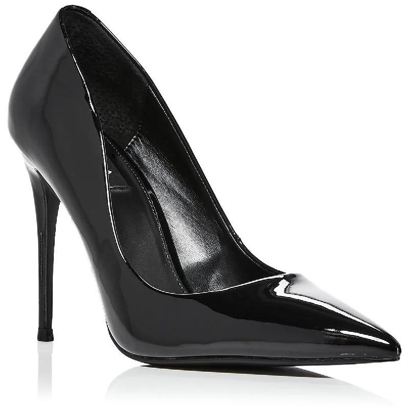 Brit Womens Patent Pointed Toe Pumps