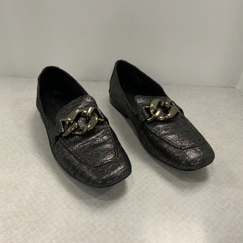 Black Shoes Flats Donald Pliner, Size 9