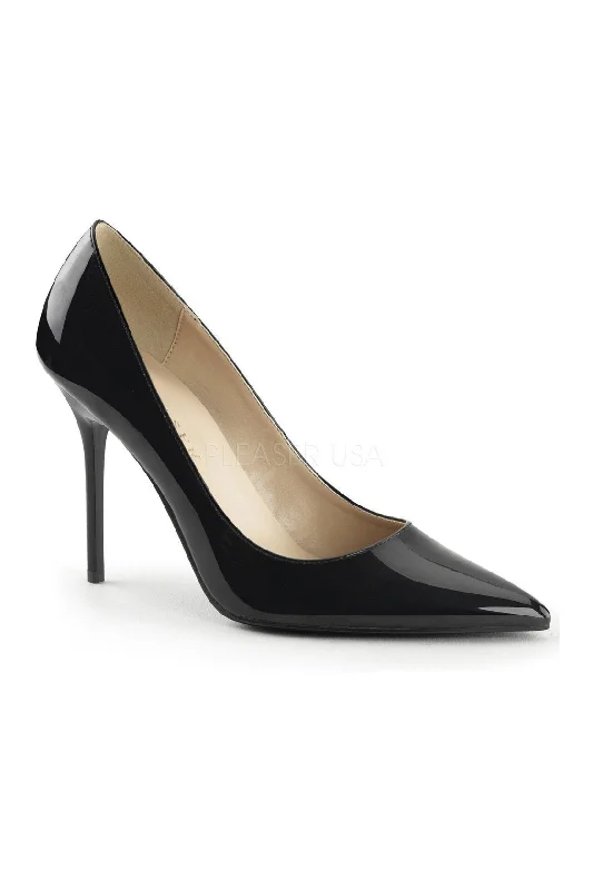 CLASSIQUE-20 Pump  | Black Patent