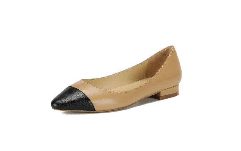 Natalia Two Toned Flats