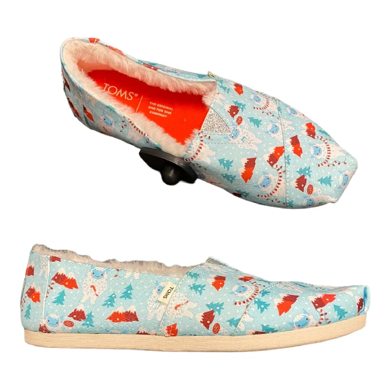 Shoes Flats By Toms In Multi-colored, Size: 8