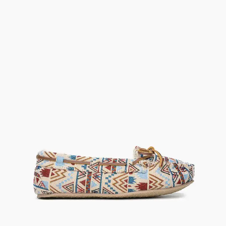 Minnetonka Cally (Women's) - Cream Mosaic