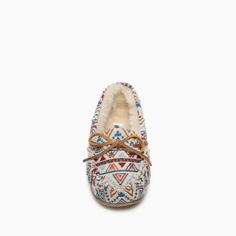 Minnetonka Cally (Women's) - Cream Mosaic