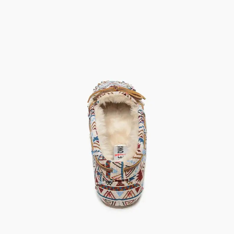 Minnetonka Cally (Women's) - Cream Mosaic