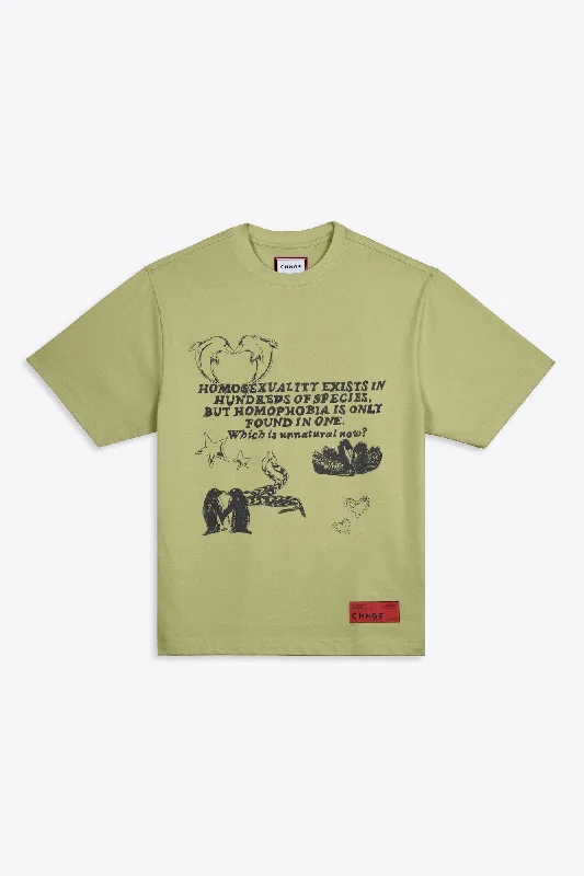 Homosexuality is Natural S/S Tee (Moss)