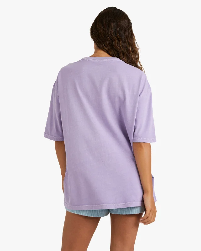 Lilac Throwback Tee T-Shirt - Lilac Breeze