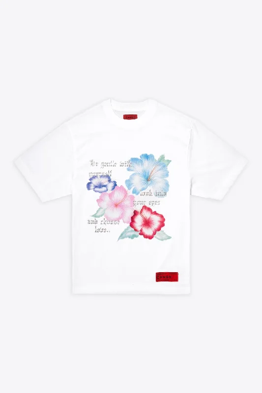 Flora Love Letter S/S Tee (White)