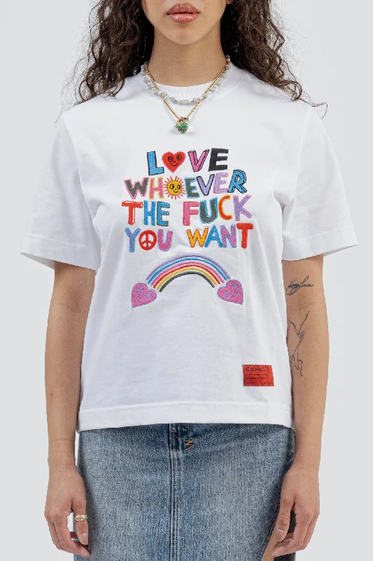 Love Whoever T-Shirt (white)