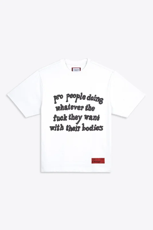 Pro Bodily Autonomy S/S Tee (White)