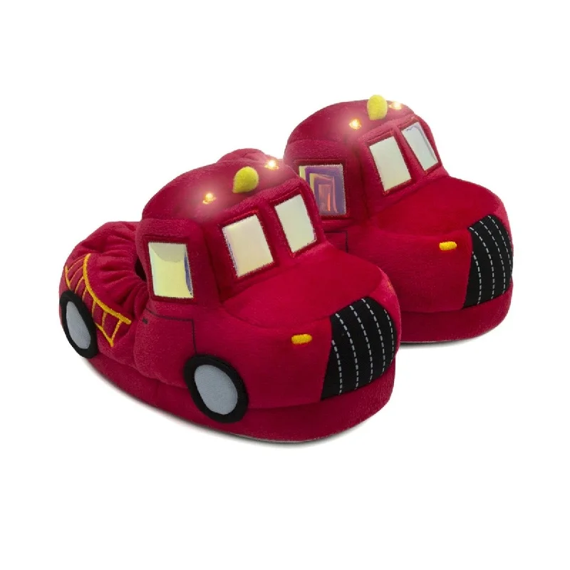 Robeez Toddler's Fire Truck Red