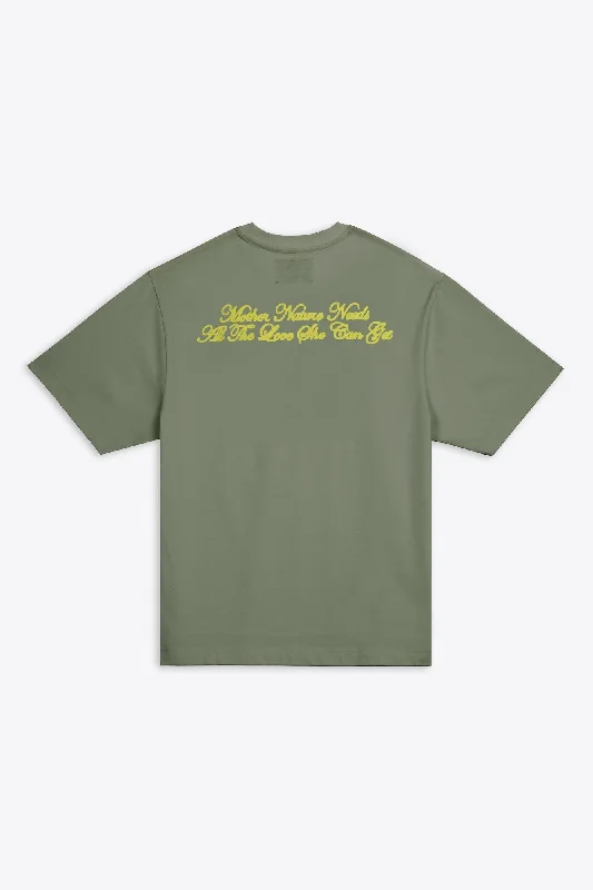 Support Your Local Planet S/S Tee (Kelp)