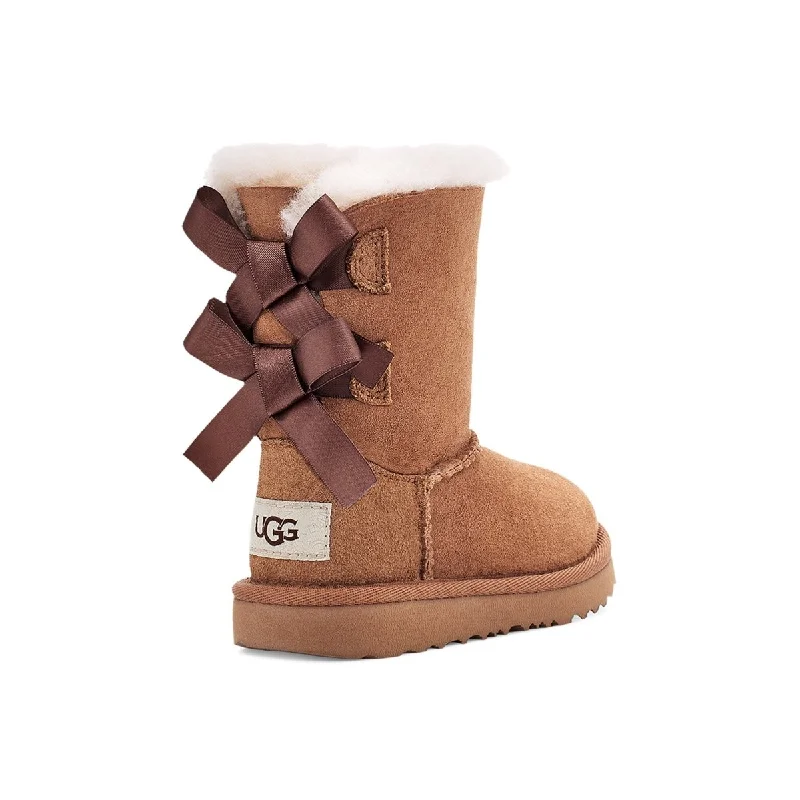 UGG Girl's Bailey Bow II Chestnut