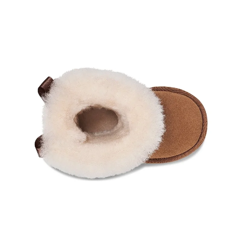 UGG Girl's Bailey Bow II Chestnut