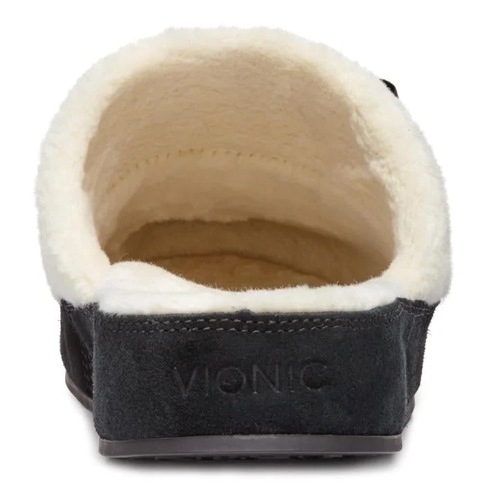 Womens Vionic Nessie Slipper Black